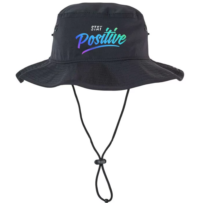 Stay Positive | Funny Math Clothes Legacy Cool Fit Booney Bucket Hat