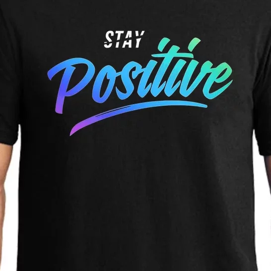 Stay Positive | Funny Math Clothes Pajama Set