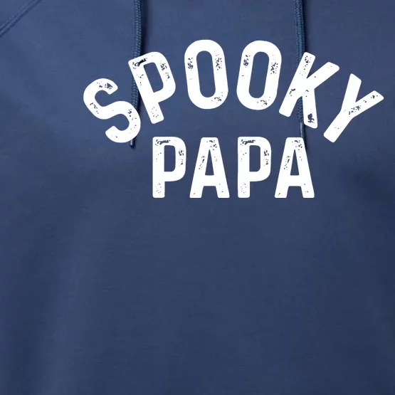 Spooky Papa Family Matching Halloween Dad Grandpa Costume Performance Fleece Hoodie