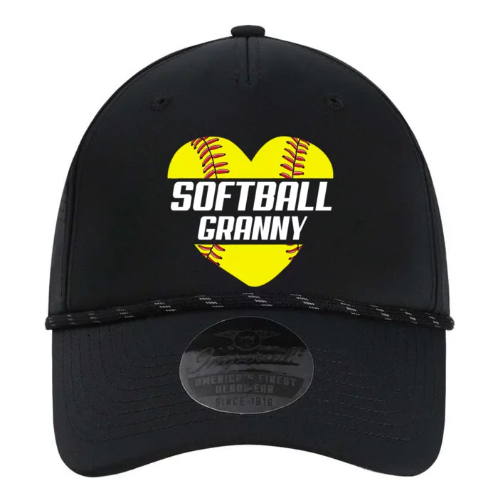 Softball Player Family Funny Gift Softball Granny Heart Gift Performance The Dyno Cap