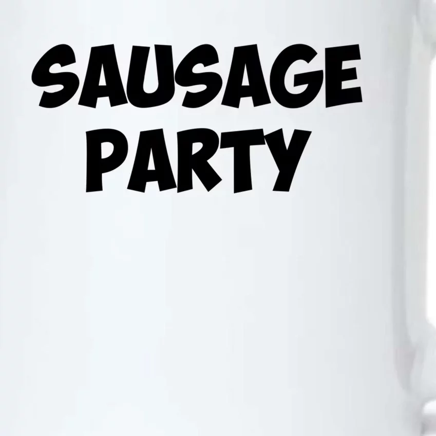 Sausage Party Funny Gift Black Color Changing Mug