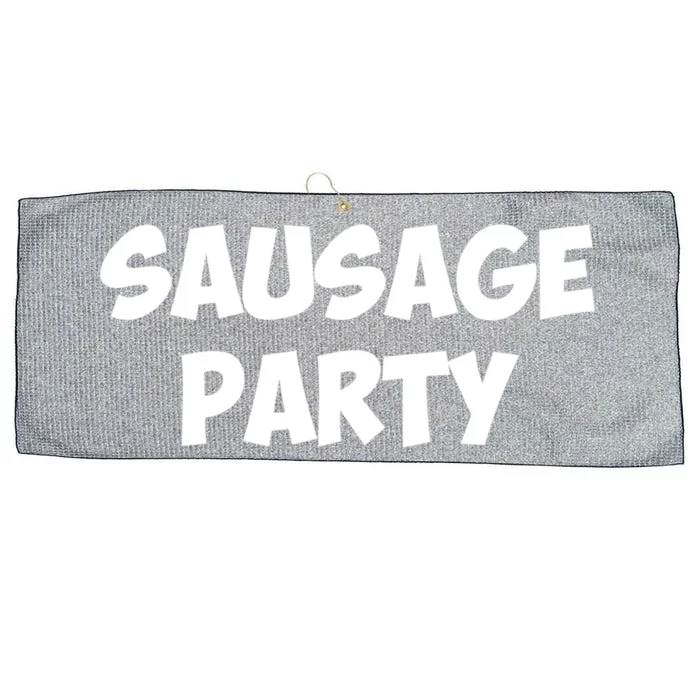 Sausage Party Funny Gift Large Microfiber Waffle Golf Towel