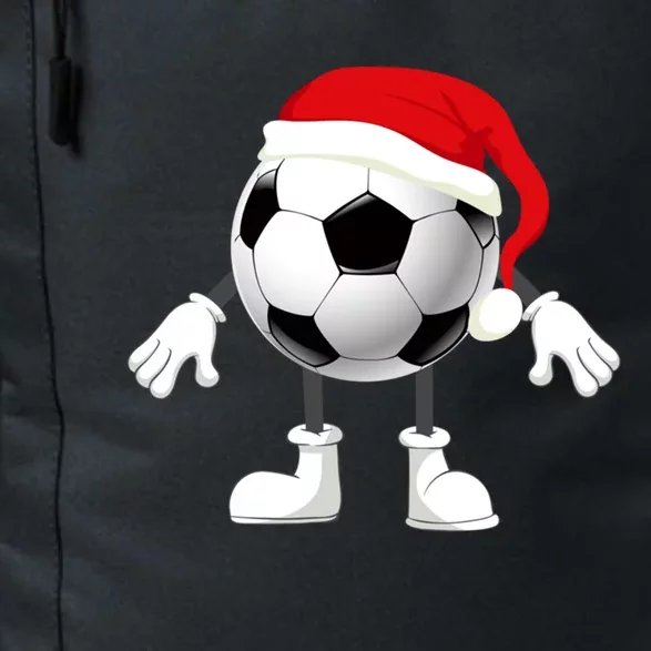 Soccer Player Footballer Santa Claus Christmas Xmas Gift Daily Commute Backpack