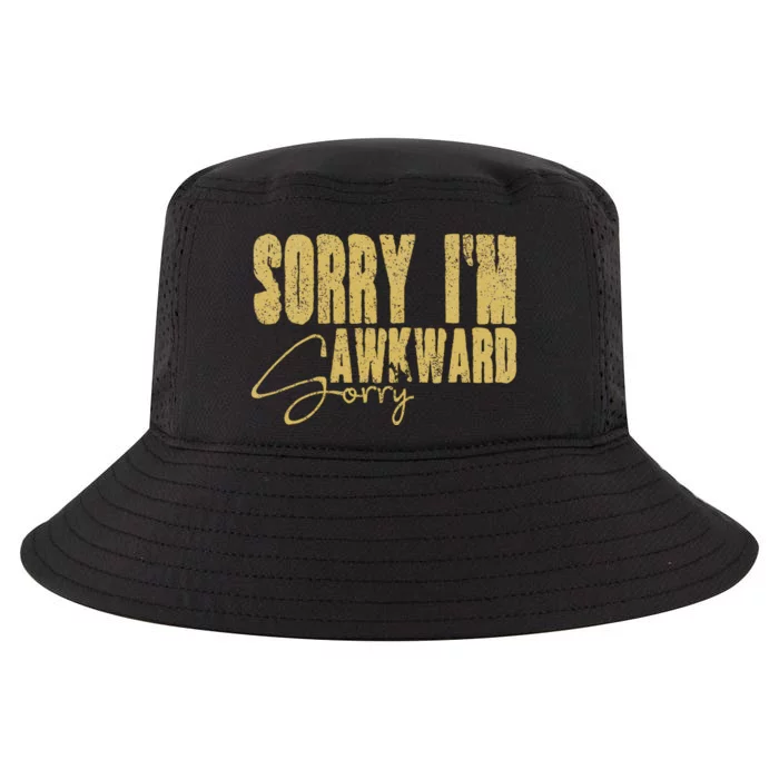 Shy Person Funny Quote For Introvert Awkward Moments Cool Comfort Performance Bucket Hat