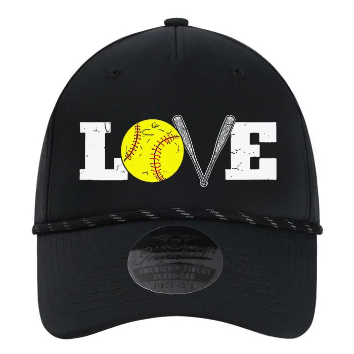 Softball Player Funny  Softball Love Performance The Dyno Cap