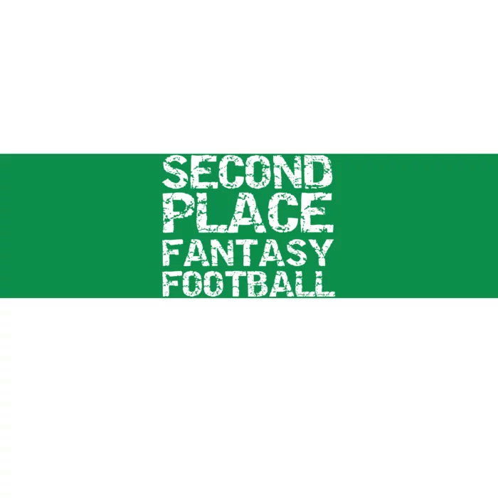 Second Place Fantasy Football Bumper Sticker