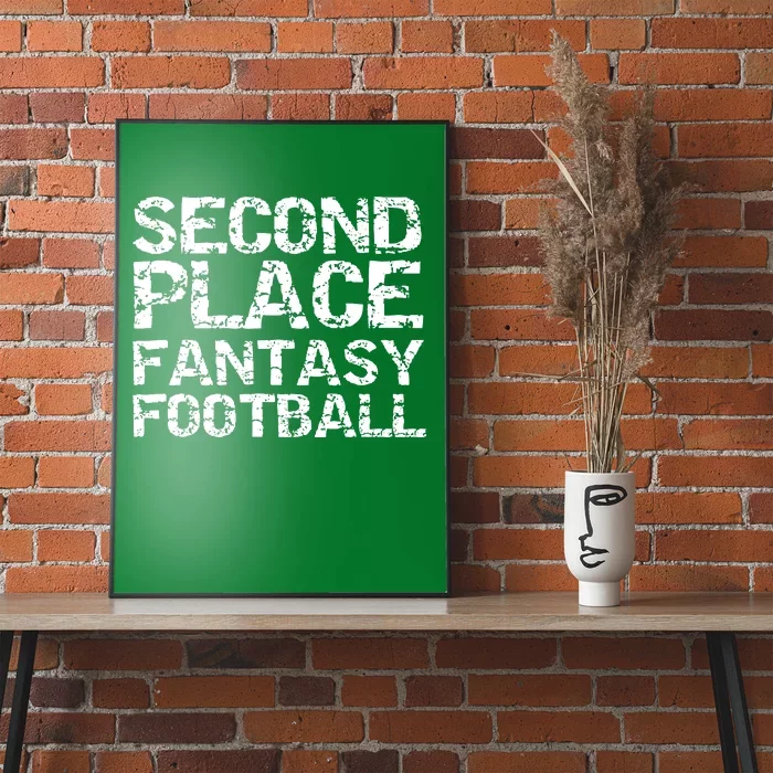 Second Place Fantasy Football Poster