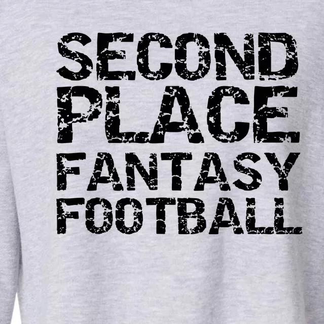 Second Place Fantasy Football Cropped Pullover Crew