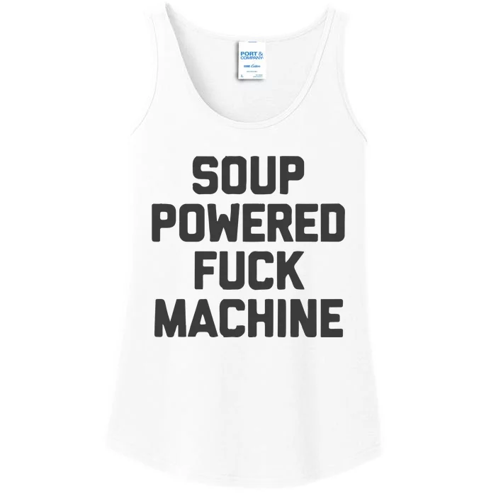 Soup Powered Fuck Machine Ladies Essential Tank