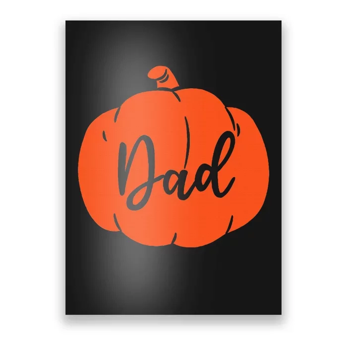 Spooky Pumpkin Family Halloween Costume Poster