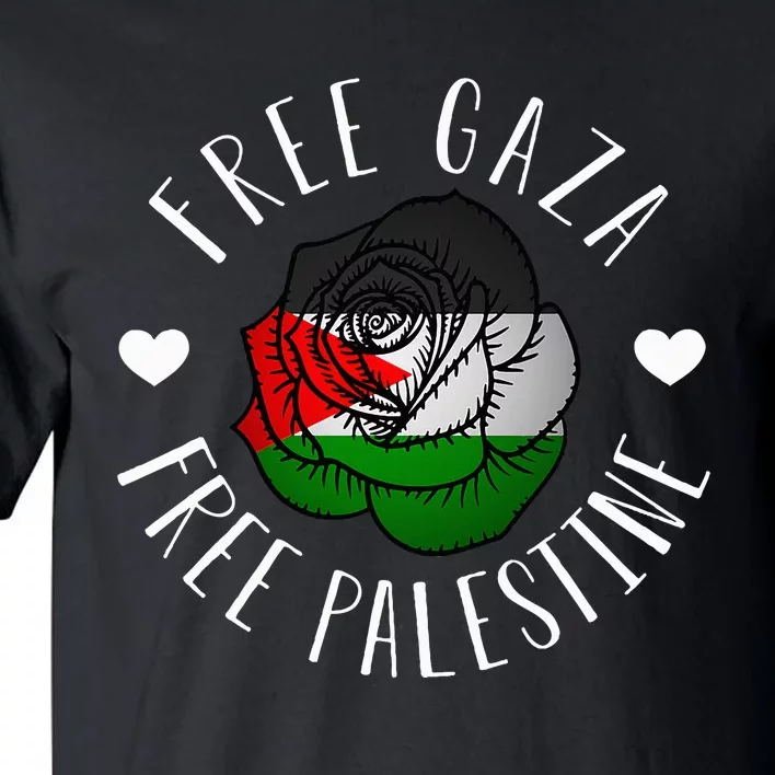 Support Palestine's Freedom with the Arabic Flag Tall T-Shirt