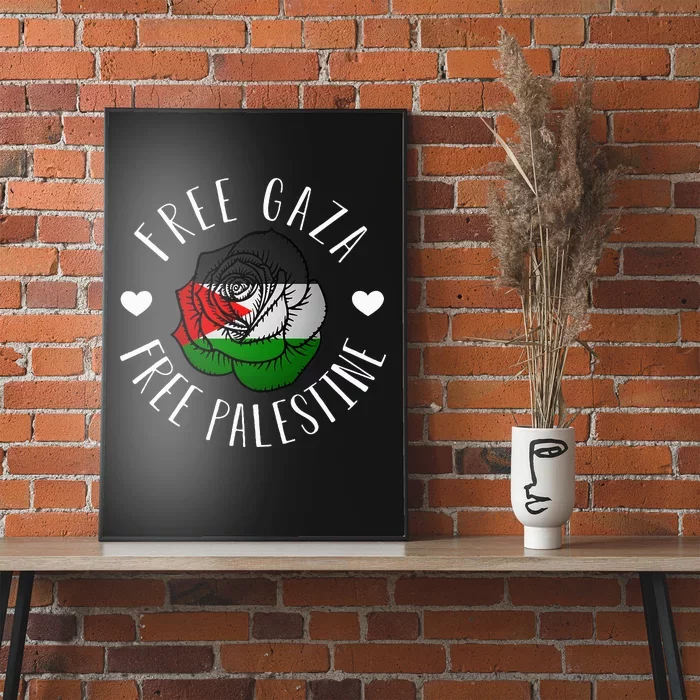 Support Palestine's Freedom with the Arabic Flag Poster