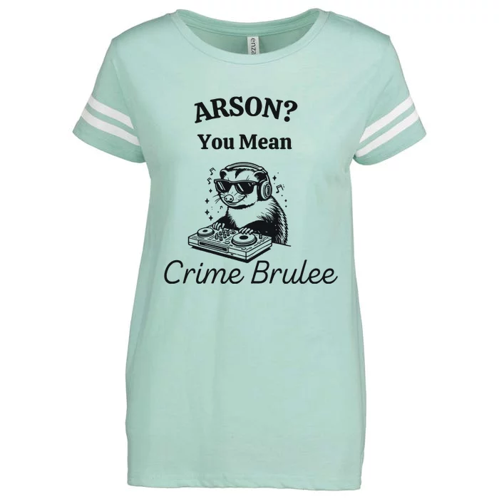 Sarcastic Possum Funny Snarky Enza Ladies Jersey Football T-Shirt