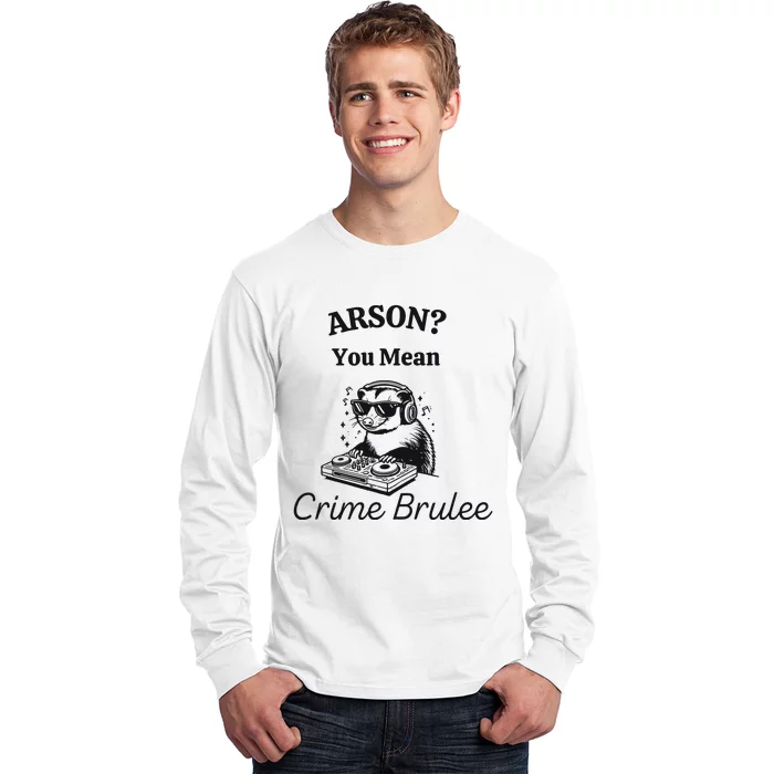 Sarcastic Possum Funny Snarky Long Sleeve Shirt