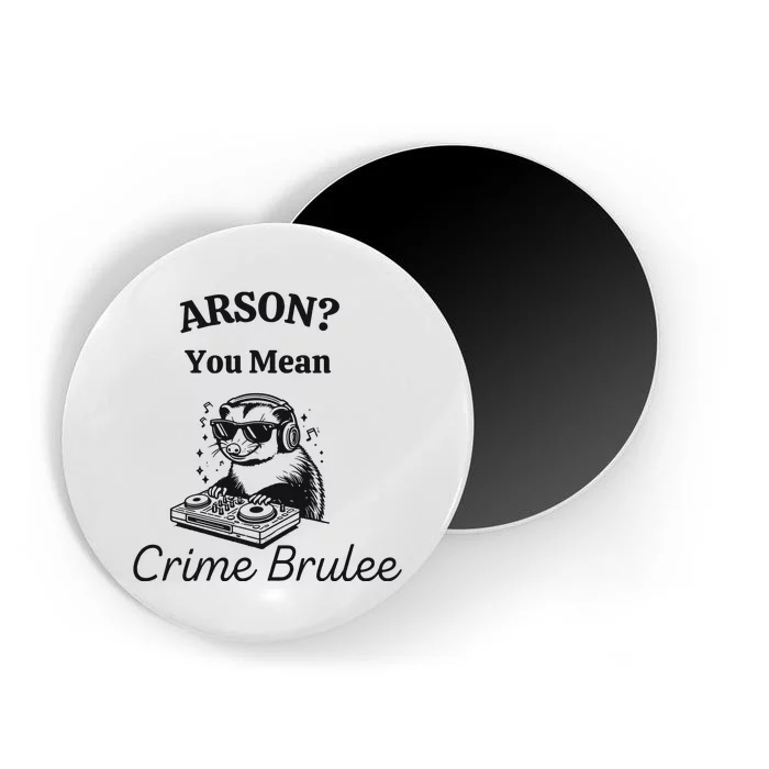 Sarcastic Possum Funny Snarky Magnet