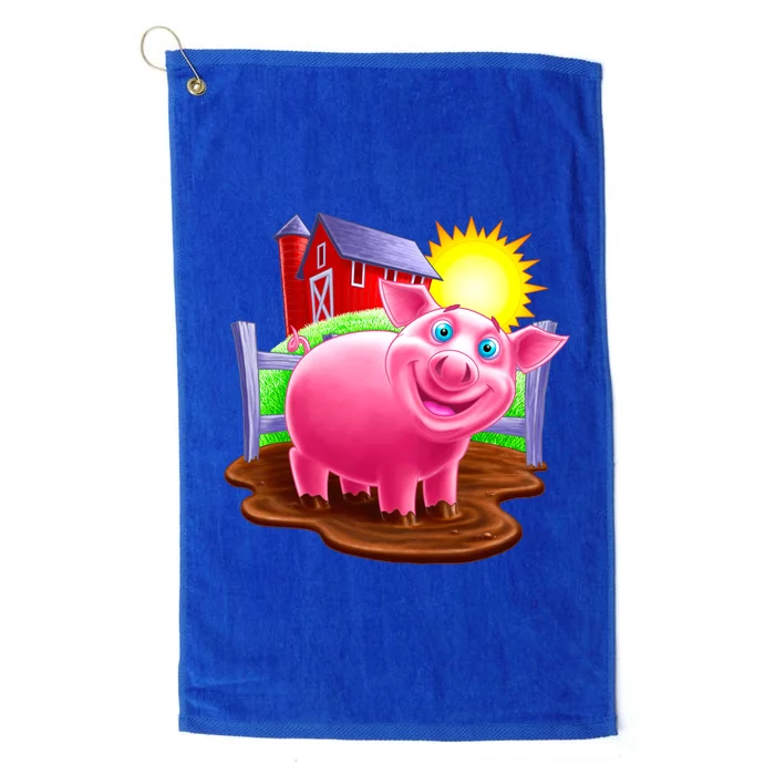 Smiling Pig Farm Platinum Collection Golf Towel