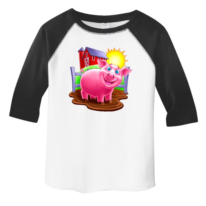 Smiling Pig Farm Toddler Fine Jersey T-Shirt