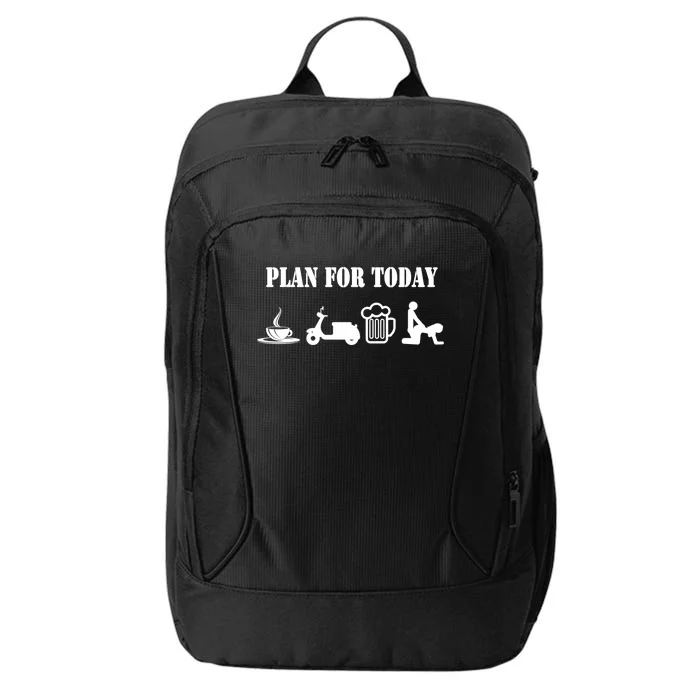 Scooter Plan For Day Cool Cheeky Scooter Gift City Backpack