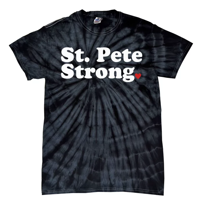 St. Petersburg Florida Trendy Strong Cute St. Pete Fl Tie-Dye T-Shirt