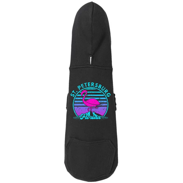 Saint Petersburg Florida Doggie 3-End Fleece Hoodie