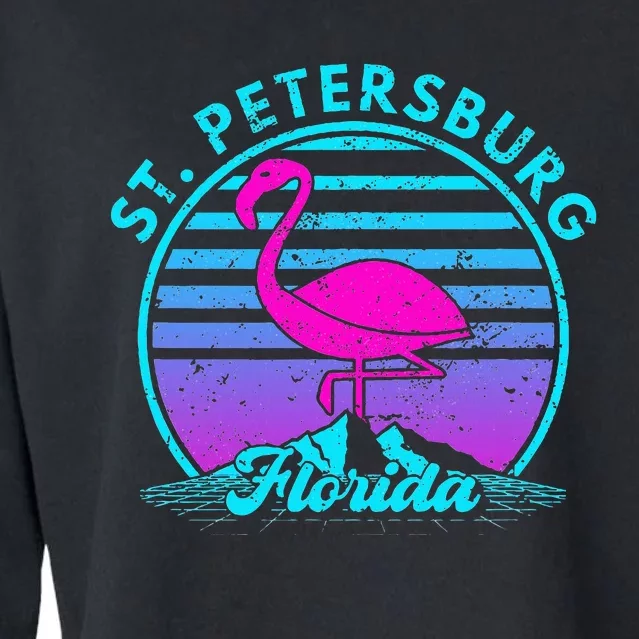 Saint Petersburg Florida Cropped Pullover Crew