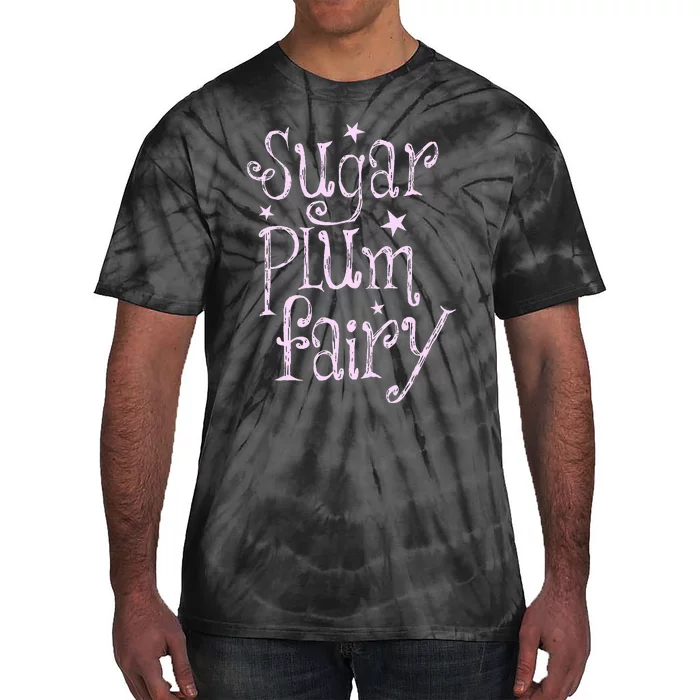 Sugar Plum Fairy Cute Christmas Tie-Dye T-Shirt