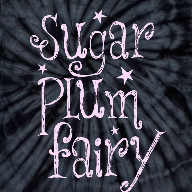 Sugar Plum Fairy Cute Christmas Tie-Dye T-Shirt