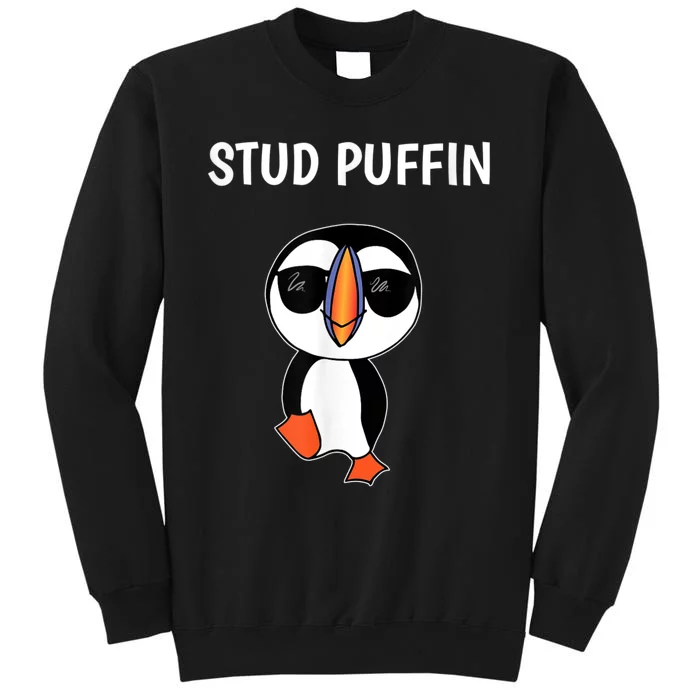 Stud Puffin Funny Bird Sweatshirt