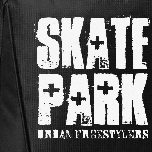 Skate Park Freestyle Skateboard Skater Gifts City Backpack