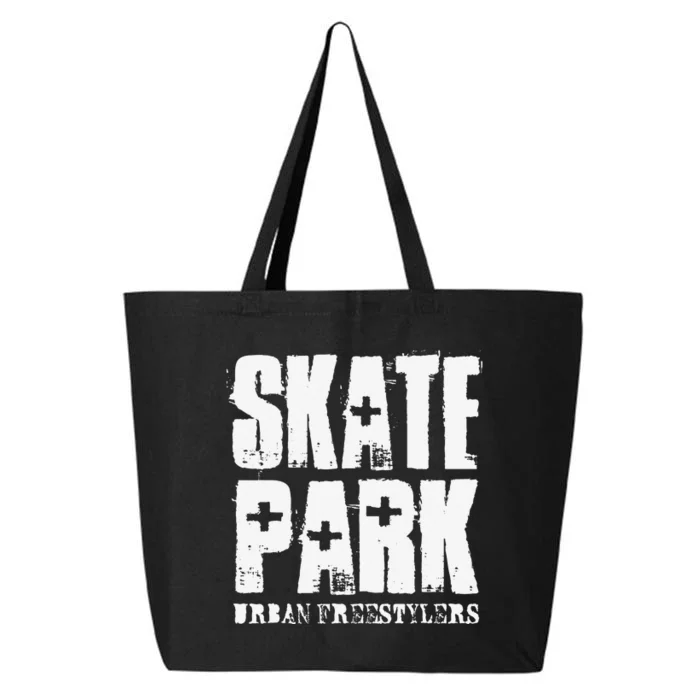 Skate Park Freestyle Skateboard Skater Gifts 25L Jumbo Tote