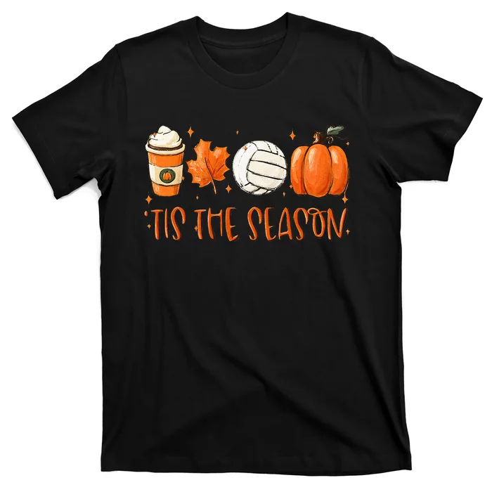 Seasonal Pumpkin Fall Thanksgiving Volleyball Mug T-Shirt