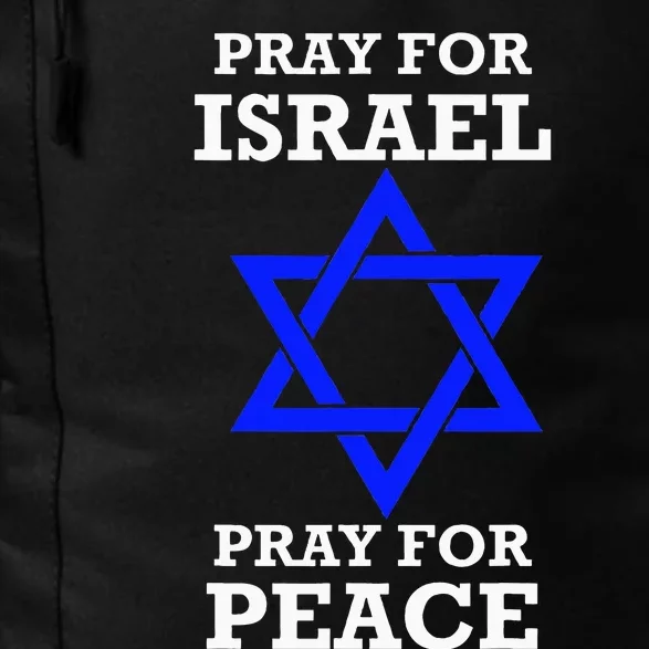 support Pray For Israel Peace Daily Commute Backpack