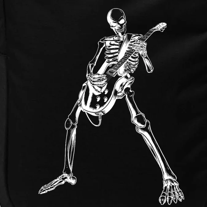 Skeleton Playing Guitar Impact Tech Backpack