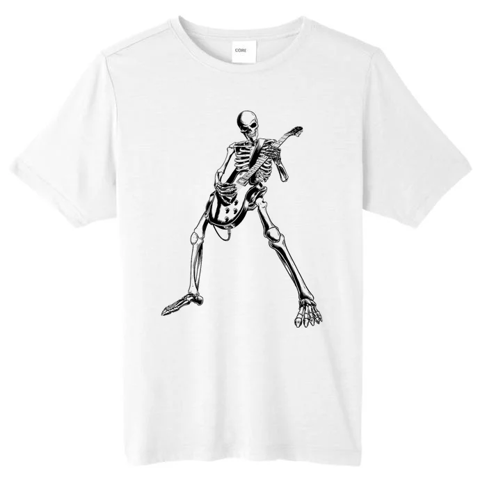 Skeleton Playing Guitar ChromaSoft Performance T-Shirt