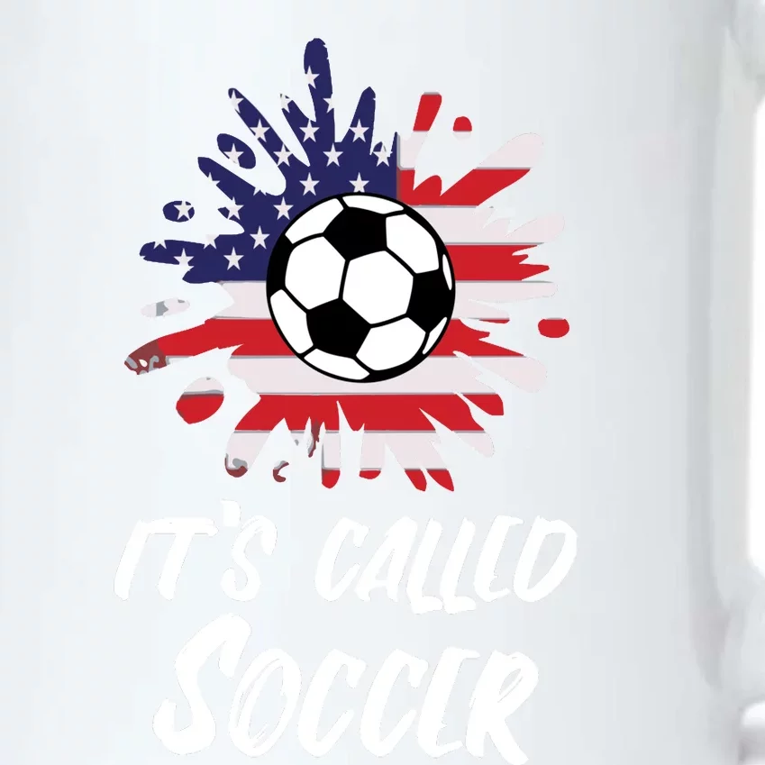 Soccer Players Gift Its Called Soccer funny futbol Long Sleeve Black Color Changing Mug