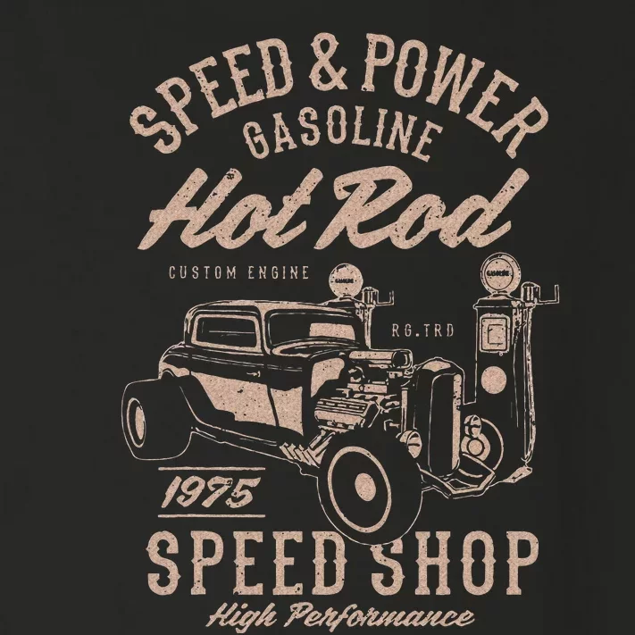 Speed & Power Gasoline Hot Rod Speed Shop Toddler Long Sleeve Shirt