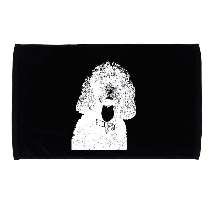 Standard Poodle Gift Microfiber Hand Towel