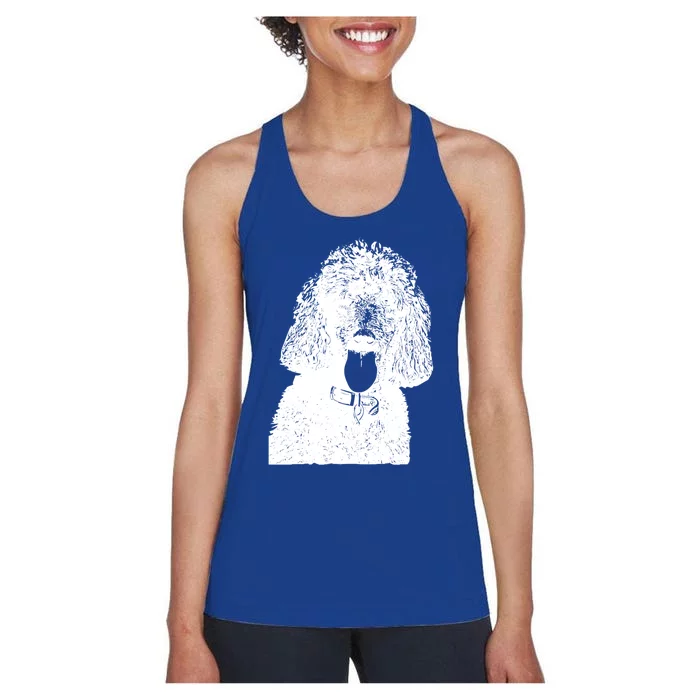 Standard Poodle Gift Women's Racerback Tank