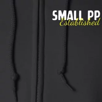 Small Pp Gang Established 1990 Full Zip Hoodie