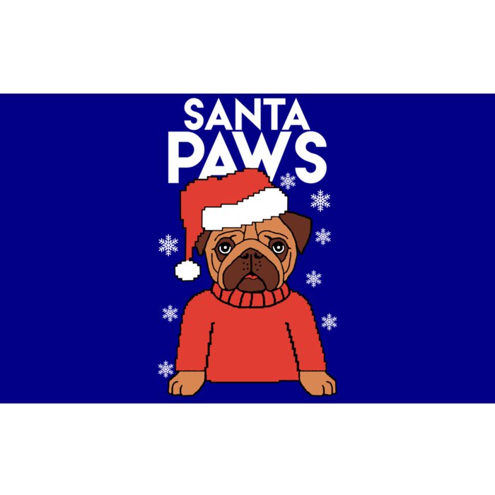 Santa Paws Gift Bumper Sticker