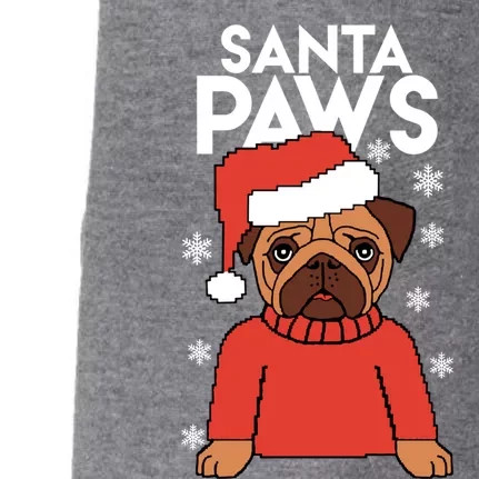 Santa Paws Gift Doggie 3-End Fleece Hoodie