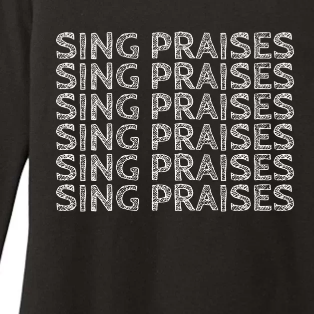 Sing Praises Gift Womens CVC Long Sleeve Shirt