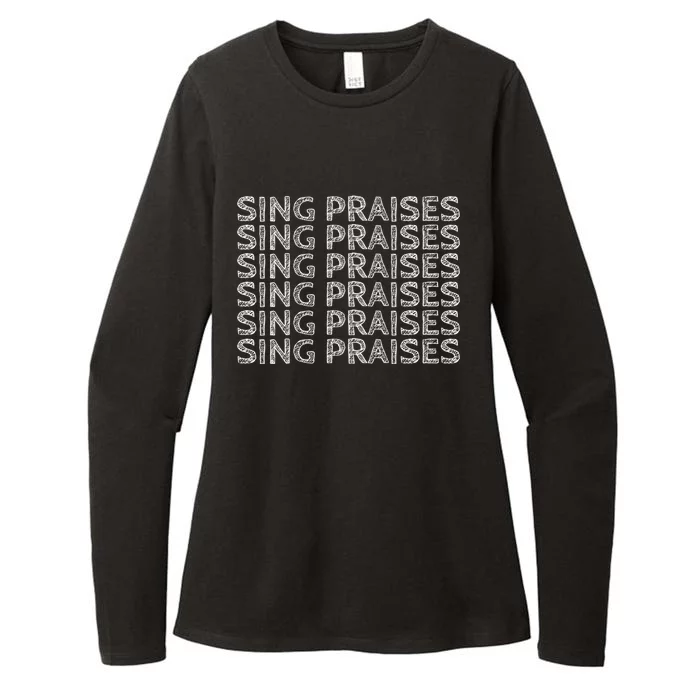 Sing Praises Gift Womens CVC Long Sleeve Shirt