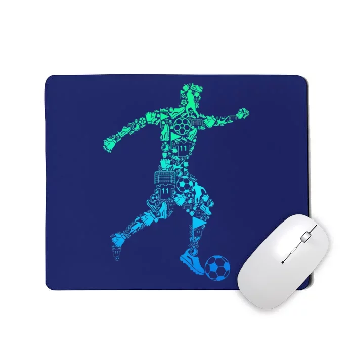 Soccer Player Gift Mousepad