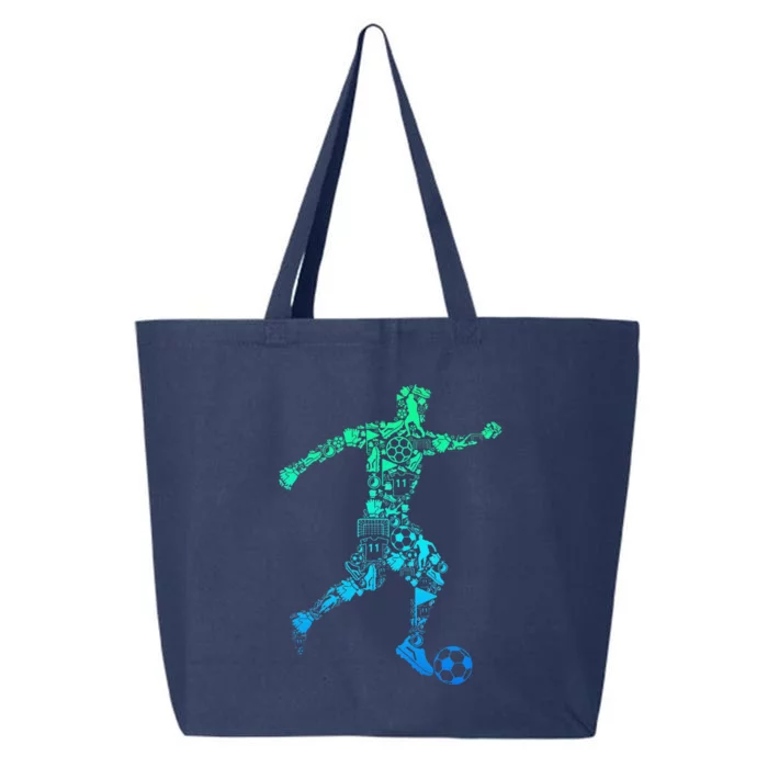 Soccer Player Gift 25L Jumbo Tote