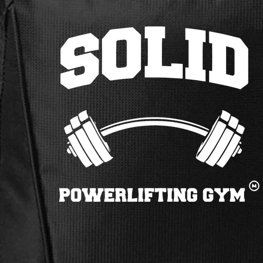 Sold Powerlifting Gym City Backpack