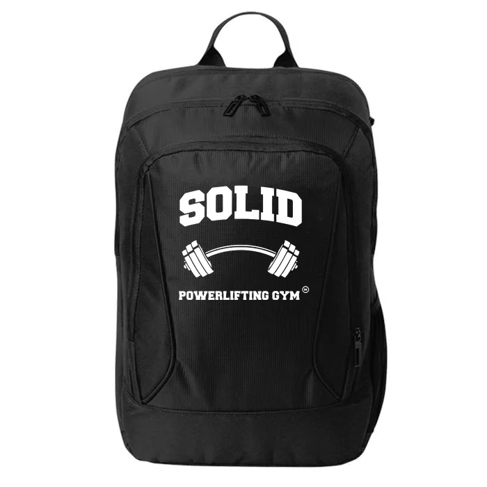 Sold Powerlifting Gym City Backpack