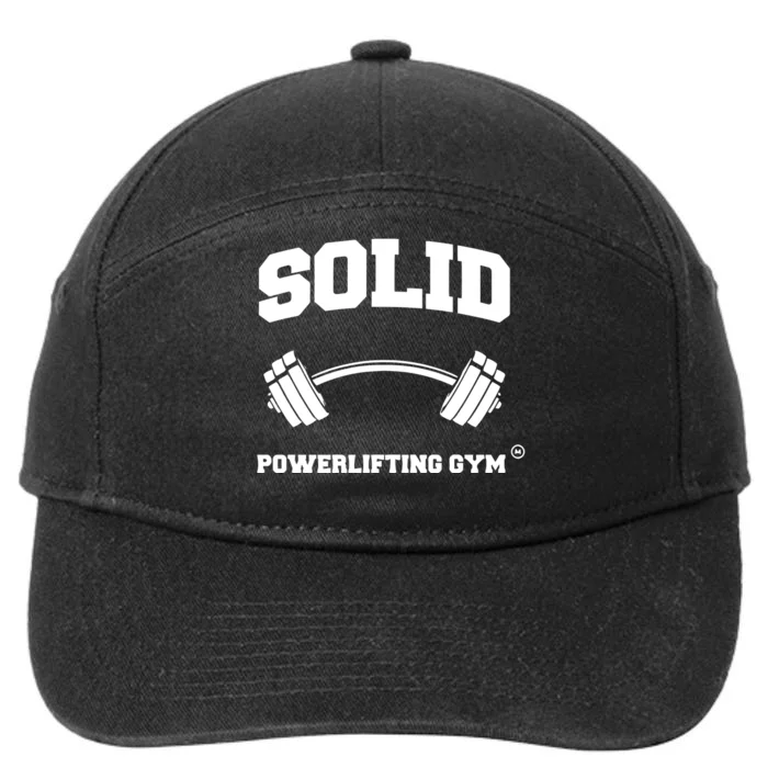 Sold Powerlifting Gym 7-Panel Snapback Hat