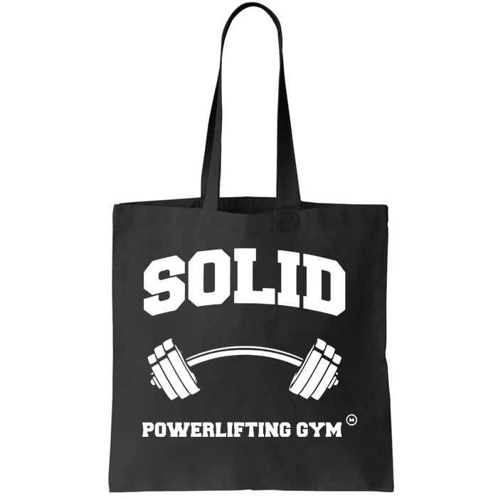 Sold Powerlifting Gym Tote Bag