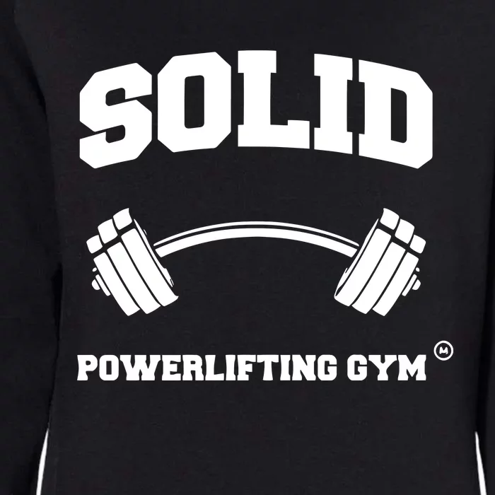 Sold Powerlifting Gym Womens California Wash Sweatshirt